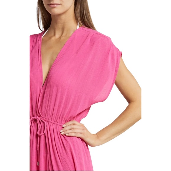 Elan Wrap Maxi Cover-up Dress - Picture 3 of 9